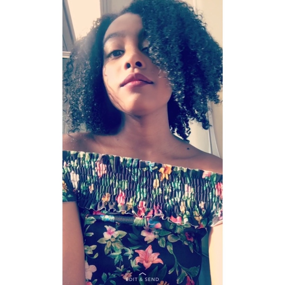 Zara Trafaluc Off Shoulder Floral Top 🌺🌸🌼🌻🌹